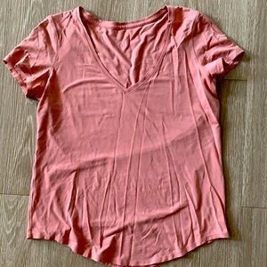 Lululemon v-neck workout shirt